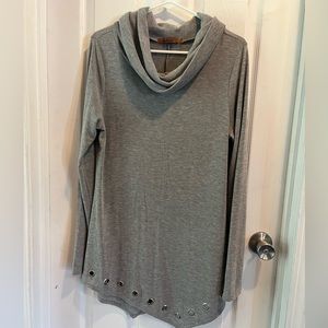 EUC tunic with cowl neck
